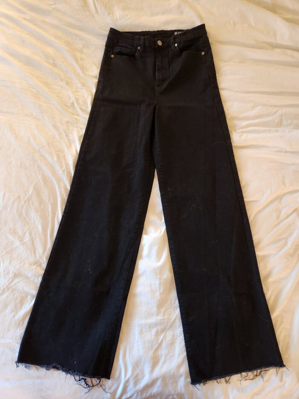 Blank NYC Hoyt Mini Boot with Side Slit Jean 29